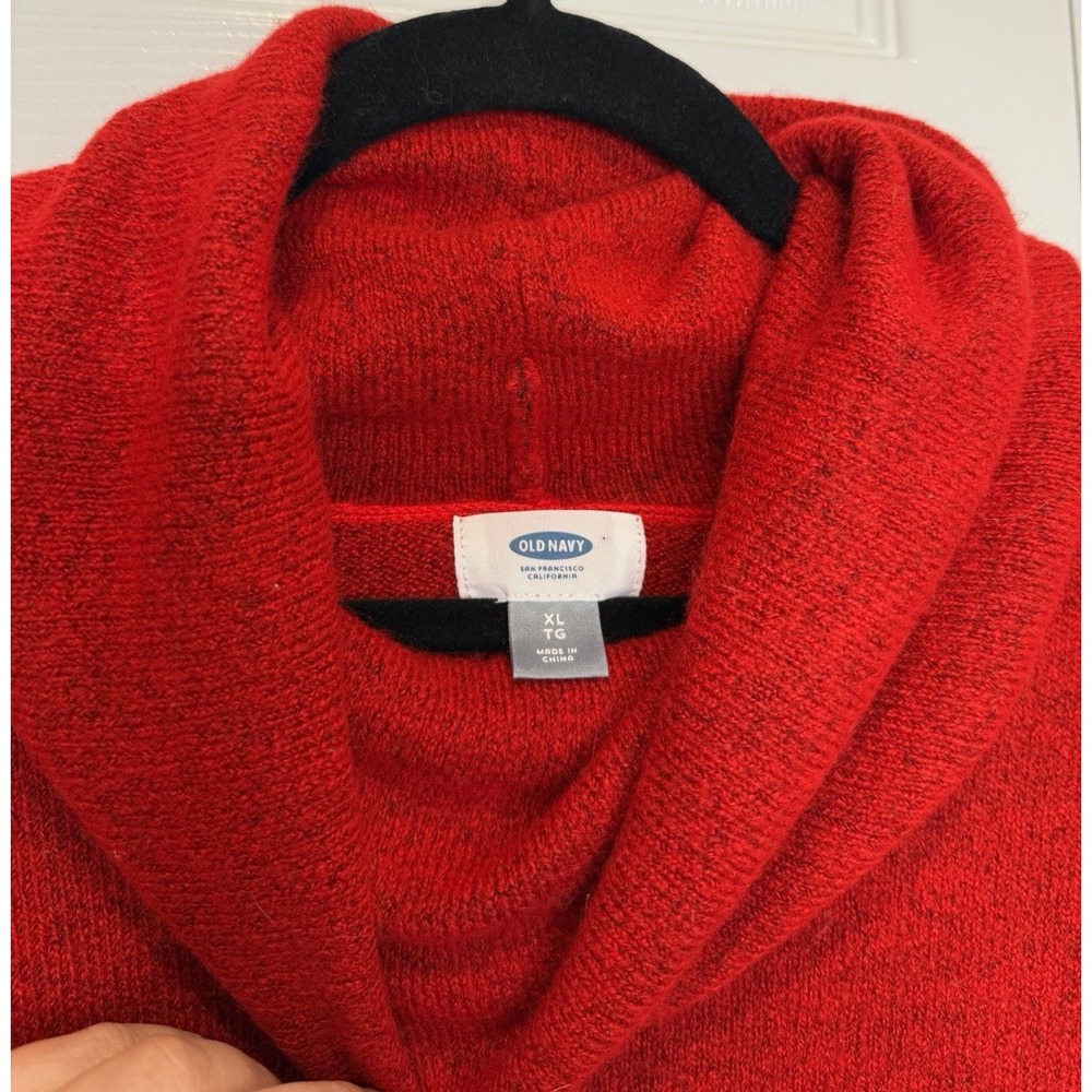 Old Navy Womens Oversized Cowl Neck Sweater Size XL Cozy Holidays‎ Timeless Soft - Picture 3 of 9